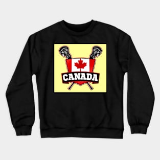 Lacrosse CANADA | Sport ice hockey Crewneck Sweatshirt